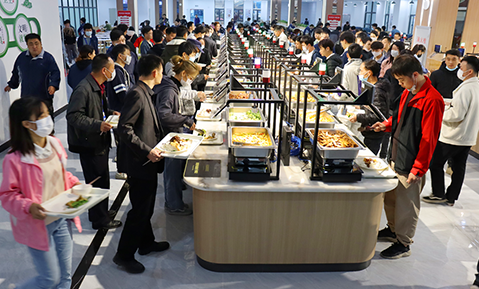 佛山天勁員工智慧餐廳開業(yè)啦！